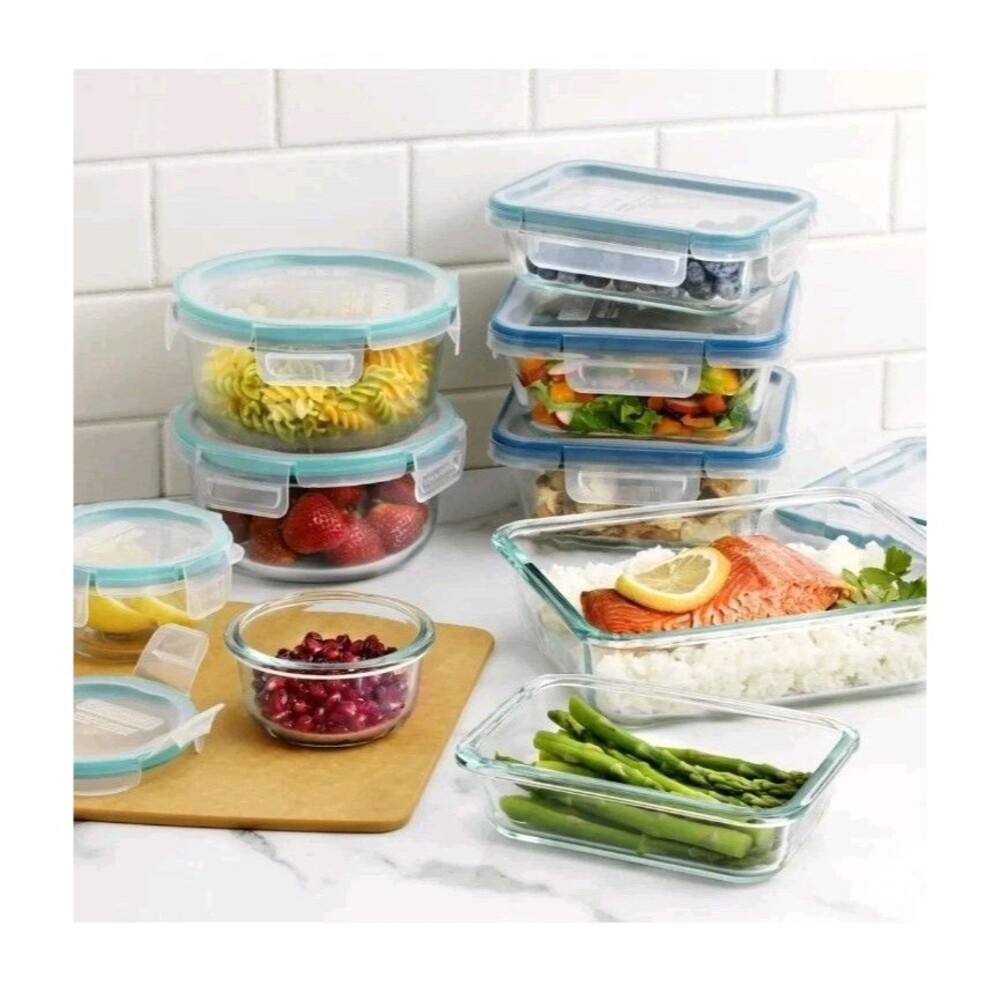 Snapware Pyrex 18-Piece Glass Food Storage Set